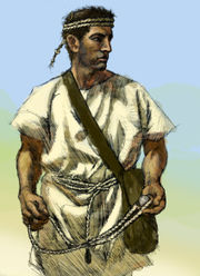 A slinger from the Balearic islands (famous for the skill of its slingers).